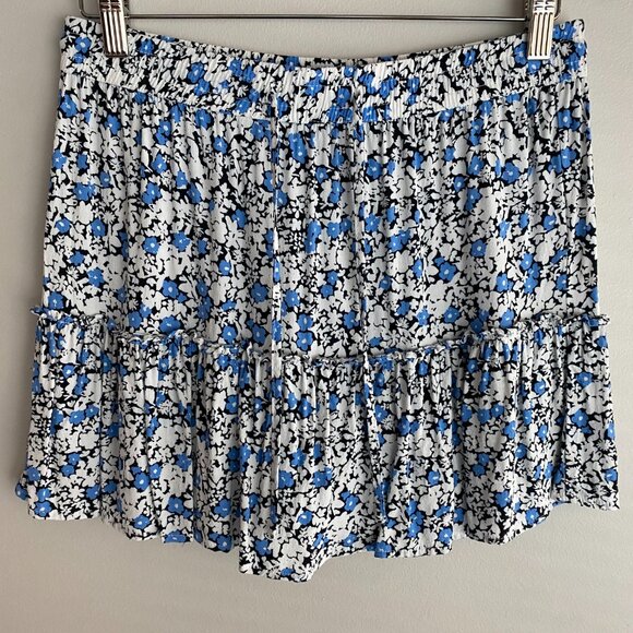 Zara Drawstring Skort with Floral Print - Picture 1 of 12